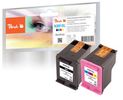 Peach Patrone HP No.301XL MultiPack bl,c,m,y ink level chip remanufactured