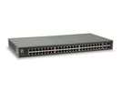 LevelOne Switch 48xFE/2xGE RJ45/SFP Combo 19"unmanaged Metal