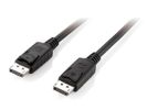 Equip DisplayPort 1.2           4K/60Hz St/St  2.00m schwarz Polybeutel