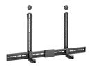 Equip Uni. Soundbar-Wandhalt.     800x400mm     15Kg schwarz lite Retail