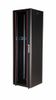 Equip 19" Netzwerkschrank Glastür  BF 600x600mm 42HE schwarz (Speditionsversand)