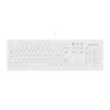 Contour Design Active Key AK-C8100F-UVS-W/UK toetsenbord Medisch USB QWERTY Brits Engels Wit