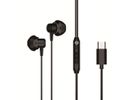 CONCEPTRONIC Headset Ohrhörer USB-C/Mikro/Ergono./+ 1.20m sw