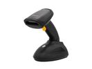 Equip 1D-Barcodescanner Laser Wireless/433MHz+Halter schwarz