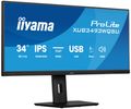 IIYAMA 86,7cm (34")   XUB3493WQSU-B6 21:9  HDMI+2xDP+2xUSB-C