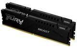 DDR5  16GB PC 5600 CL40 Kingston KIT (2x 8GB) FURY Beast Bla retail