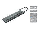 CONCEPTRONIC 12-1 Dock USB-C->2xHDMI/3xUSB-A/DP/+    18cm gr