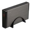 i-tec MYSAFE35U401 behuizing voor opslagstations HDD-behuizing Zwart, Metallic 3.5"