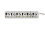 Baaske Medical MEDX ZPA power uitbreiding 3 m 6 AC-uitgang(en) Binnen Grijs
