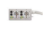 Baaske Medical MEDX ZPA power uitbreiding 3 m 2 AC-uitgang(en) Binnen Grijs
