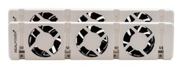 REALPOWER Heizungslüfter HL-2,2er Set mit 3 Ventilatoren