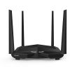 Tenda AC10U draadloze router Fast Ethernet Dual-band (2.4 GHz / 5 GHz) Zwart