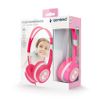 gembird Kinderkopfhörer mit Lautstärkebegrenzer, pink