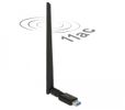 DELOCK WLAN-Stick USB3.0 Dualband 300Mbps + ext. Antenne