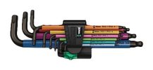 Wera 950/9 Hex-Plus Multicol 1 SB Winkelschlüsselsatz met BL