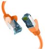 EFB RJ45 Patchkabel mit Cat7 Rohkabel  0.25m orange