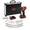 Black&Decker Akku-Schlagbohrschraube BDCHD18BAFC 2x1,5Ah 18V