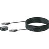 Schwaiger Steckeradapter TAE-F/RJ45 6m Schwarz