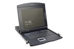 DIGITUS Modulare Konsole 17"TFT,8-Port KVM&Touchpad,Schweiz