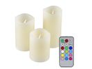 Olympia IOIO LED-Wachskerzen Set LED 48 3er Set