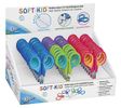 WEDO Soft-Kid Kinderschere spitz geschliff. falbig sortiert