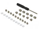 DELOCK Befestigungsset 31-teilig für M.2 SSD / Modul