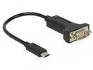 DELOCK Adapter USB Type-C > 1 x Seriell DB9 RS-232