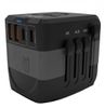 INCA universele Reiseadapter +USA/EU/UK/AUS zwart