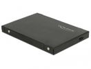 DeLOCK 42609 behuizing voor opslagstations SDD-behuizing Zwart M.2