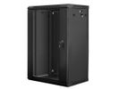 Lanberg WF01-6418-10B rack 18U Wandrek Zwart