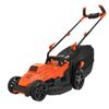 Black&Decker Elektro-Rasenm 1400W 34cm Fahrrad-Gr BEMW461BH