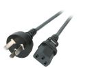 EFB Netzleitung China - C13 180°, schwarz, 1.8 m, 3 x 0.75m
