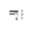 Mobilis 001271 kabelslot Zilver 2 m