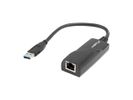 LANBERG USB->RJ45 Netzwerkkarte USB 3.0 1x RJ45 1GB Kabel