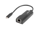 LANBERG USB->RJ45 Netzwerkkarte USB-C 3.1 1x RJ45 1GB Kabel