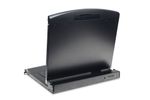DIGITUS Konsole 19" 1HE TFT dt.Layout  8Port Touchpad schwar