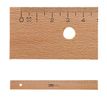 M+R Lineal Holz 30cm Buche Metalleinlage 1 Stück