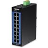 TRENDnet Industrie Switch 16 Port Gbit Manag.L2+    DIN-Rail
