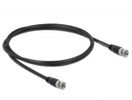 DELOCK Kabel BNC Stecker zu BNC Stecker 1 m