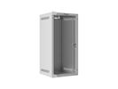 LANBERG 10" 12U 280x310 Wandgehäuse Glastür (FlatPack) gr