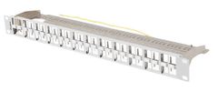 LANBERG 19" Patchpanel Blank 1U 48-Port FTP für Keystone gr