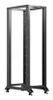 Lanberg OR01-6042-B rack 42U Vrijstaande rek Zwart