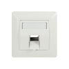 Logilink Unterputzdose f.Keystone Modul,45°Auslass,reinweiß