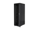 Lanberg FF01-8242-12B rack 42U Vrijstaande rek Zwart