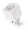 Entac WIFI Steckdosenadapter mit Leistungsmesser weiß