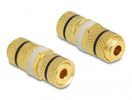 DELOCK Audio Adapter Polklemme > Polklemme zum Einbau schw.