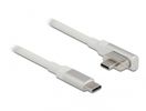 DELOCK Thunderbolt-Kabel3 USB-C Kabel 4K 60Hz gewinkelt 1,2m