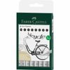 Faber-Castell 166008 fijnschrijver Zwart 8 stuk(s)