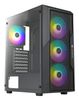 AZZA PC Gaming Gehäuse Fighter 290 4x ARGB USB 3.0 Schwarz