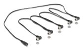 DELOCK DC Splitter Kabel 1 x Buchse gerade zu 5 x Buchse 5,5